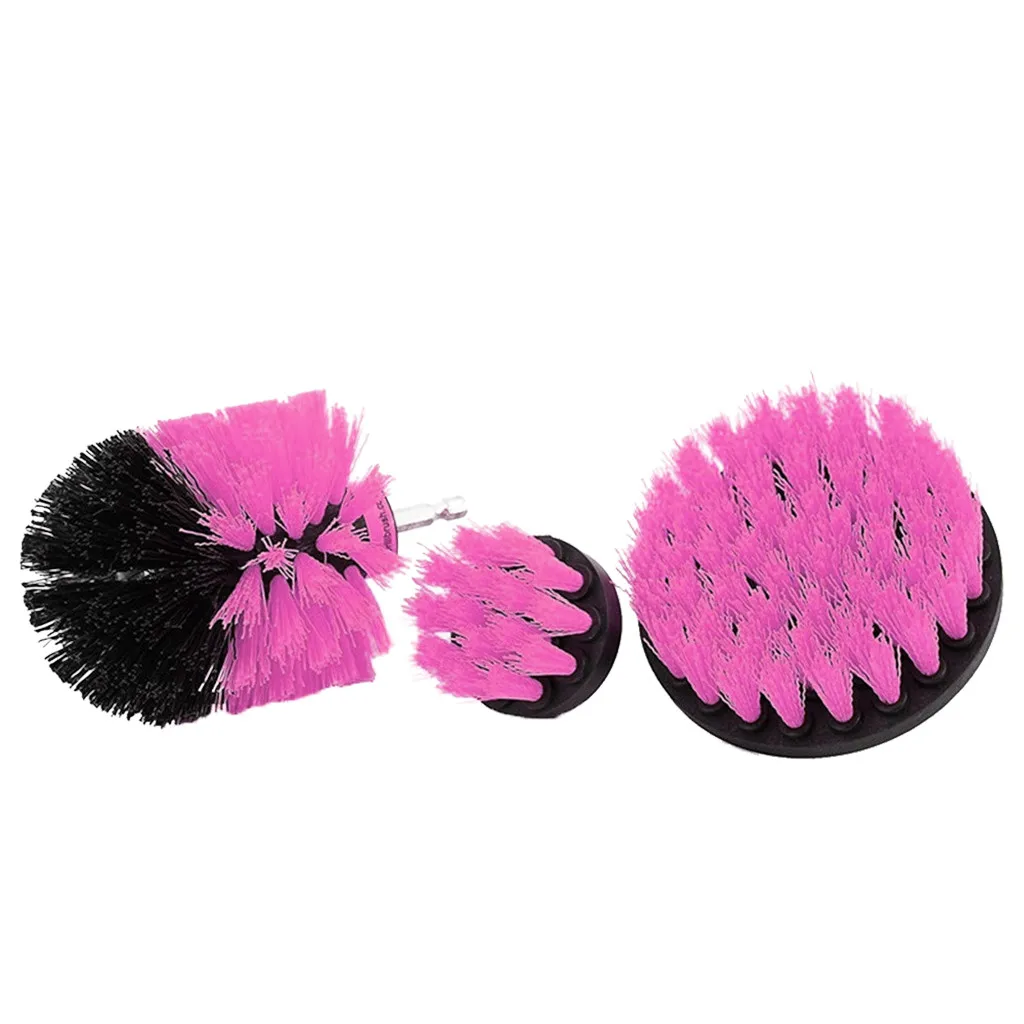 3 Piece Scrub Brush Power Drill Cleaning Tub Cleaner Combo Tool Kit Perfect for Grout | Дом и сад