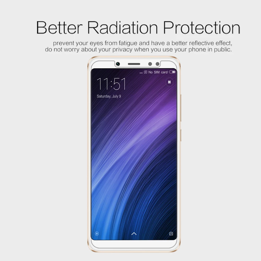 Nillkin для Xiaomi redmi note 5 pro Антибликовая Защитная пленка экрана матовая защитная