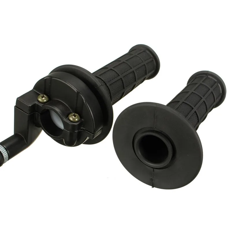 1 пара рукоятка для Руля Мотоцикла 7/8 '' быстрая закрутка дроссельная заслонка