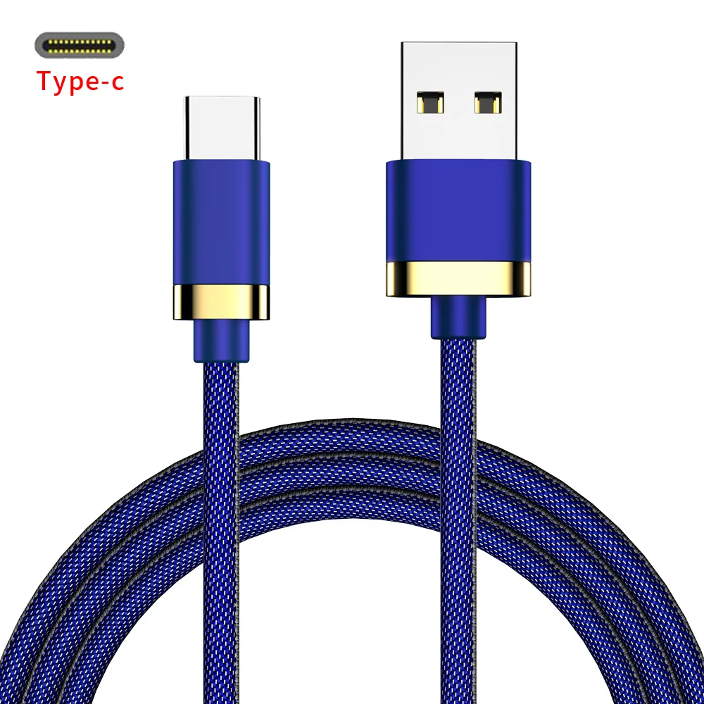 Type C USB Cable For Xiaomi Mi 8 9 Redmi Note 7 USB-C for Samsung S8 S10 Fast Charging Wire Mobile Phone Charge Cord | Мобильные