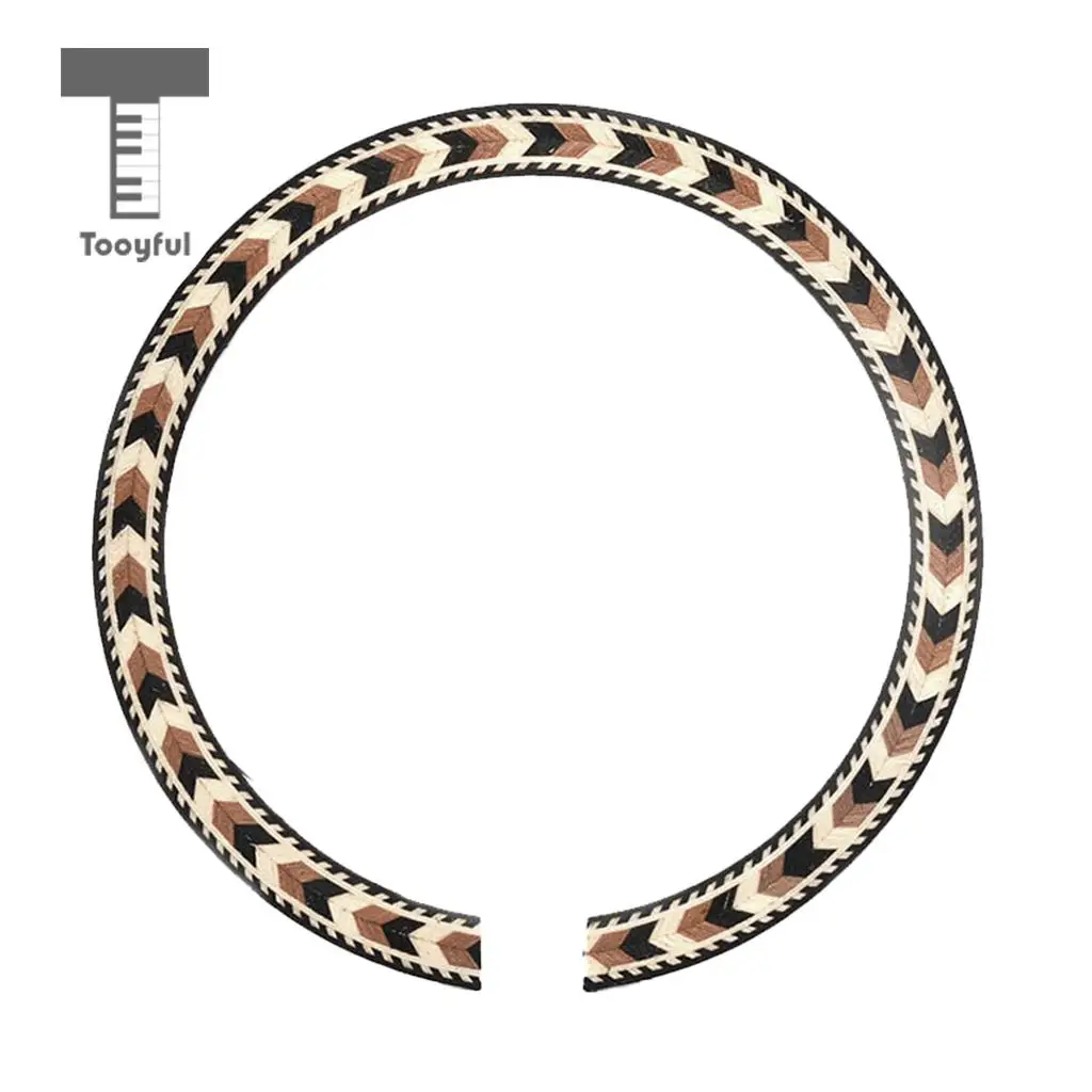 Звуковая наклейка Tooyful Wood Soundhole Rosette со звуковым отверстием для акустических и