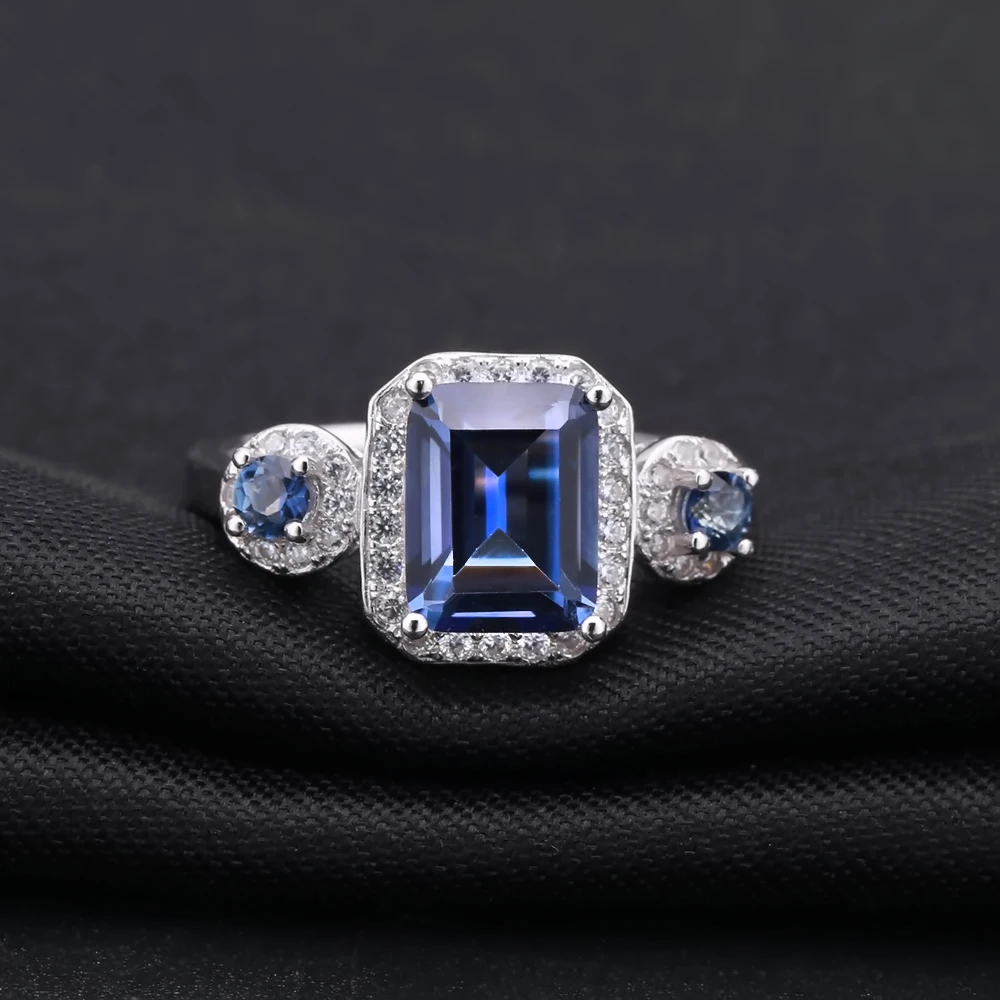Драгоценный камень балет 2.28Ct натуральный иолит синий мистический кварцевый