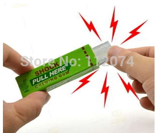 

5pcs/lot Electric Shock Chewing Gum Magic Trick Comedy Close Up Magic Safety Trick Joke Toy Fantastic Aniti-stress Toys Party