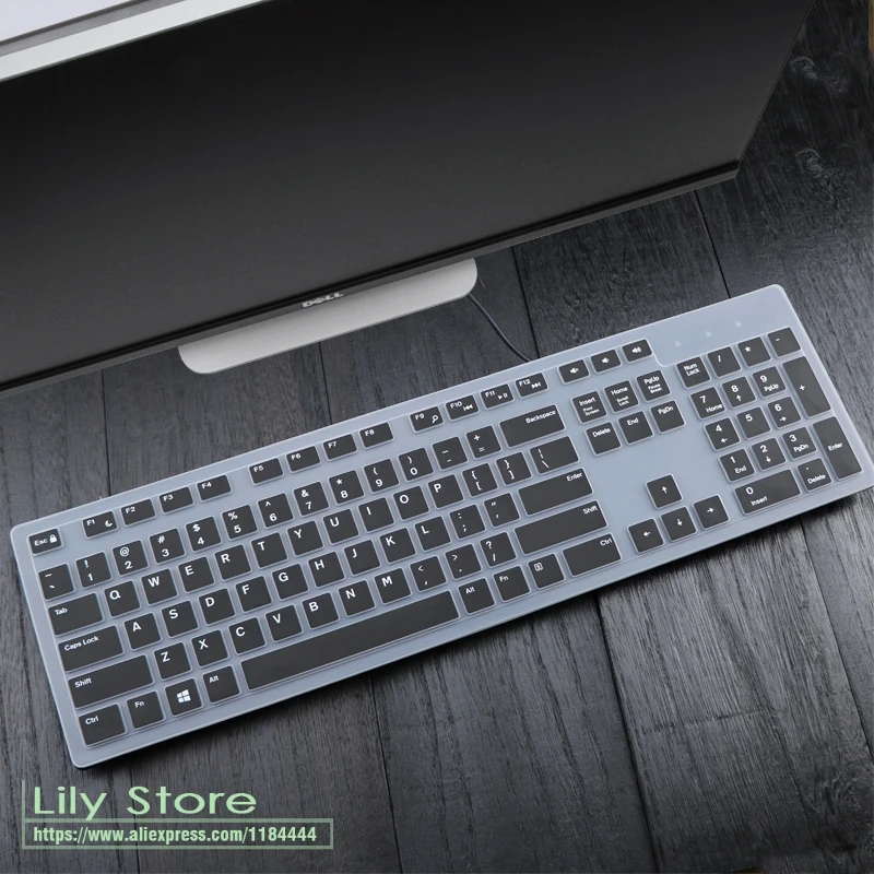 Крышка клавиатуры для беспроводной Dell KM636 KB216 Optiplex 5250/3050/3240/5460 AIO 7450/7050/3475 защитная