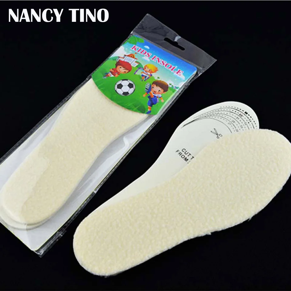 Детские теплые зимние стельки из искусственной шерсти унисекс|warm insoles|shoe insoleshoe pad