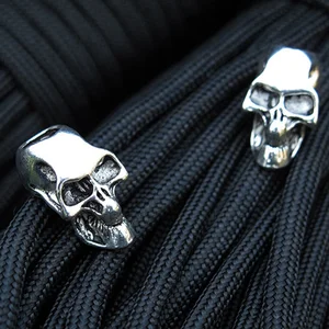 Бусы на веревочке 5 шт., подвески для браслетов из Паракорда, аксессуары для выживания, подвеска с металлической пряжкой, инструмент для рукоделия