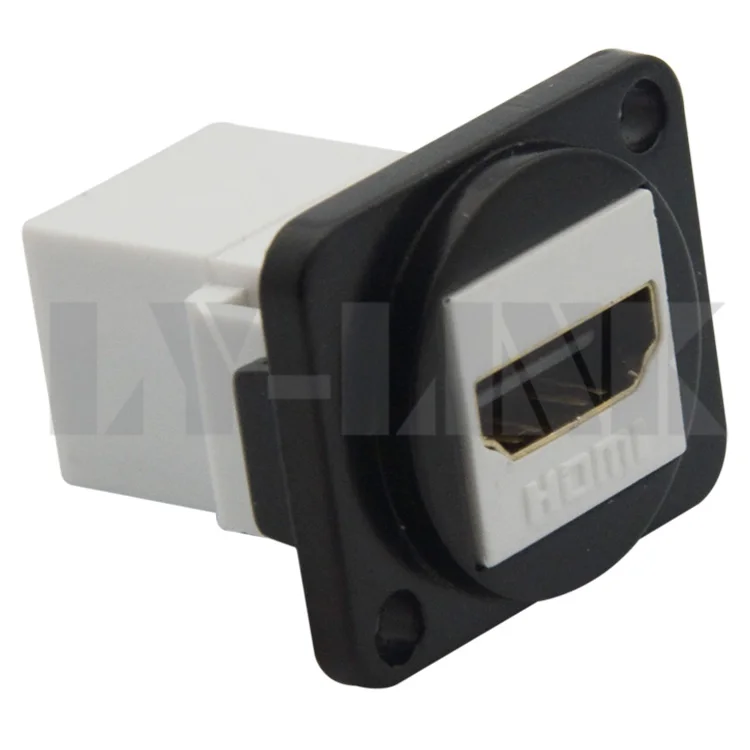

D type metal HDMI female to female connector