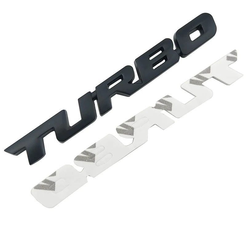 JDM автомобильные наклейки и металлические 3D эмблема Turbo авто аксессуары для ford focus