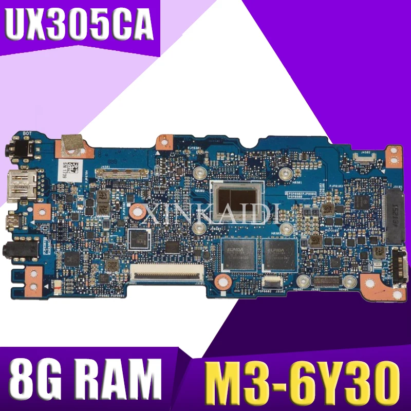 

XinKaidi ZenBook UX305CA материнская плата для ноутбука ASUS UX305CA UX305C UX305 U305C протестированная оригинальная материнская плата 8 ГБ ОЗУ