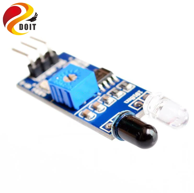 ИК инфракрасный модуль датчика для Arduino Smart Car Robot 3 проводной светоотражающий