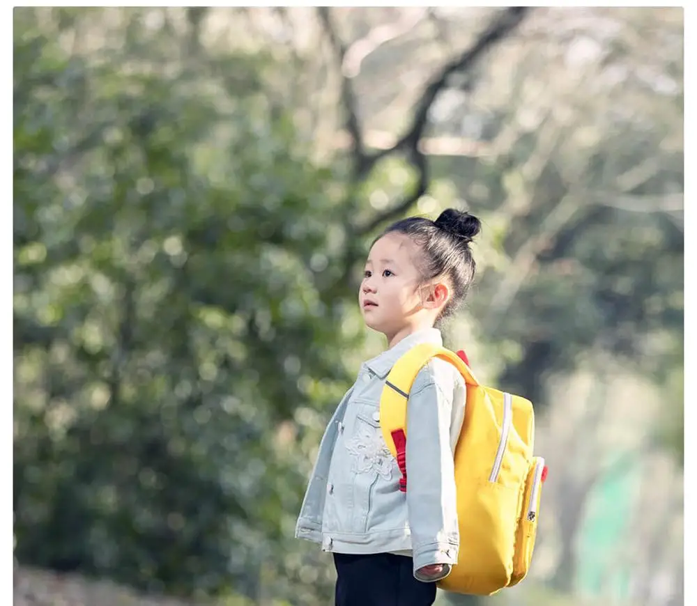 3 цвета Xiaomi XiaoYang Веселая Детская сумка для детского сада s тип ремень снижения