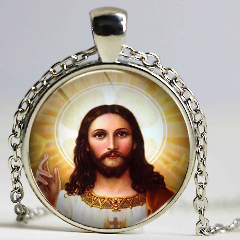 Детское ожерелье с подвеской Иисус и Библия|fashion jewelry|jewelry fashioncabochon jewelry |