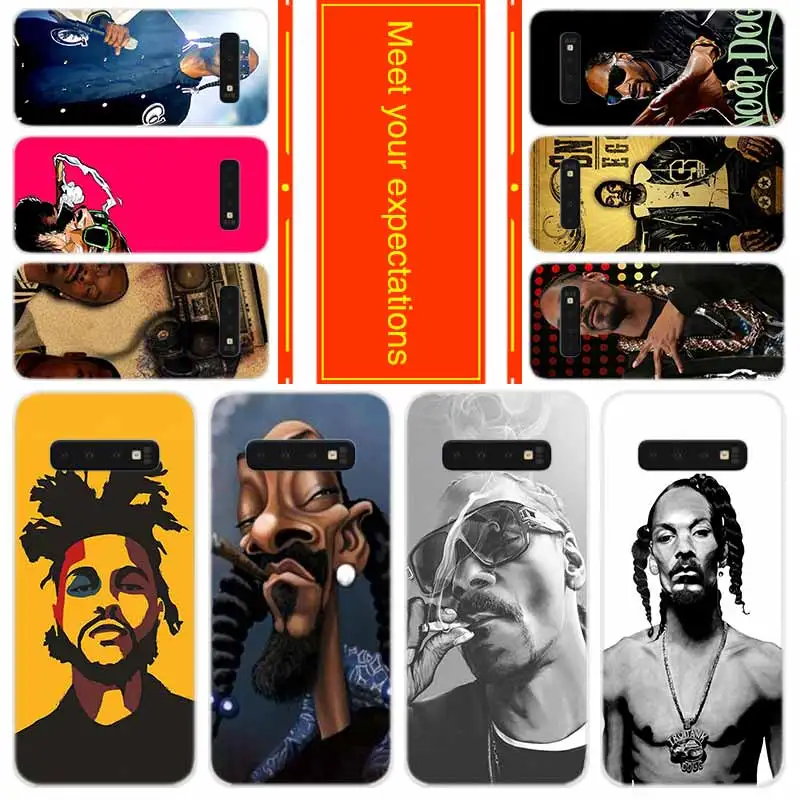 Мягкий чехол для Samsung Galaxy S21 S20 S11 S10 S9 S8 Plus S7 Edge S10e Ultra Snoop Dogg|Бамперы| |