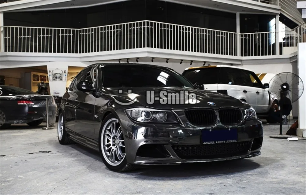 Хромированная черная зеркальная виниловая оберточная Наклейка Лист пузырьковый