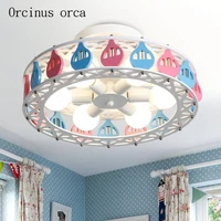 creative personality ceiling lamp boy girl bedroom princess room childrens room lamp lovely cartoon balloon led ceiling lamp