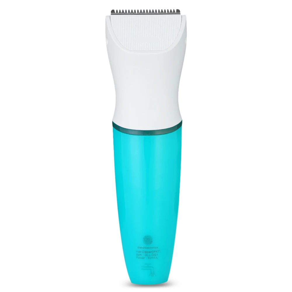 GL Водонепроницаемая электрическая машинка для стрижки волос Детская бритва
