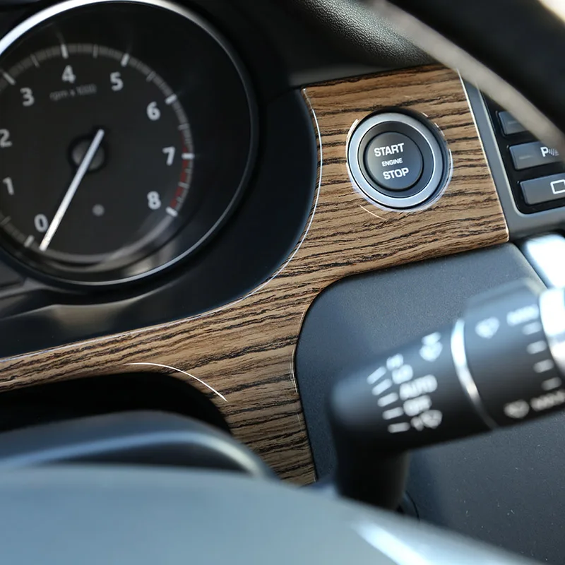 

Sands Wood Grain ABS Plastic Interior Dashboard Cover Panel Trim For Land rover Discovery Sport 2015-2018 Left Hand Drive