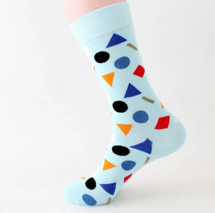 Геометрический дезодорант пота забавные Женские носочки уличная Sox Harajuku на