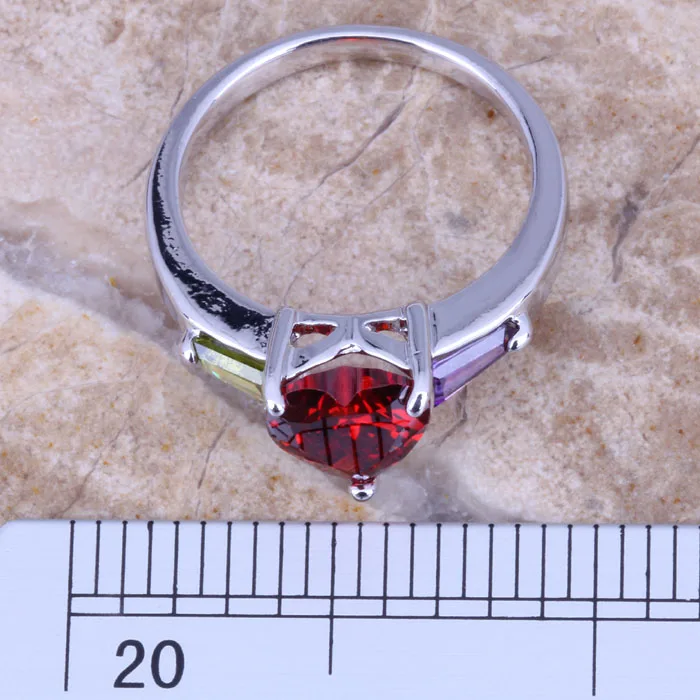 Jolly разноцветное женское Ювелирное Украшение размер кольца 6 / 7 8 9 R0468|ring size|jewelry