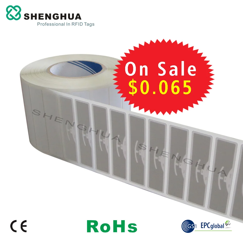 10 шт. UHF RFID тег EPC 6C стикер Alien 9654 влажная инкрустация 915mhz868mhz860-960MHZ Higgs3 клейкая Пассивная RFID этикетка
