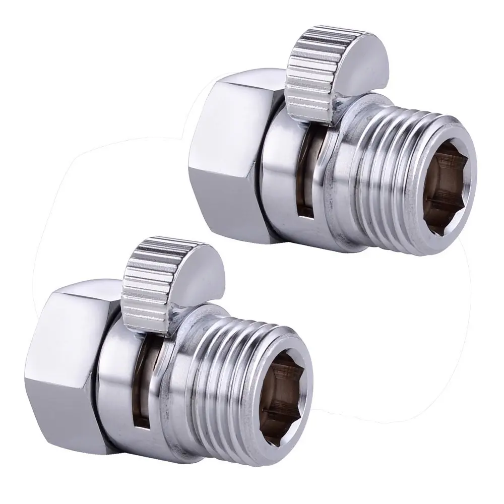 Насадка для душа из полированной латуни 2 шт. 1/2 дюйма IPS K884|valve for shower head|bathroom valvebidet