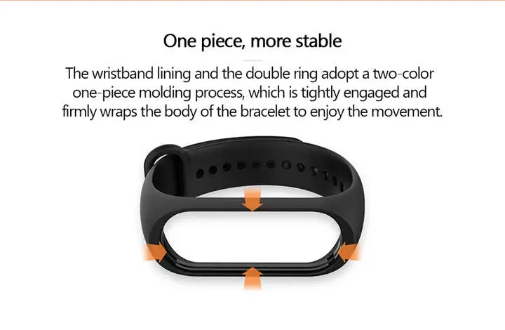 Original Xiaomi Mi Band 4 Strap Silicone Wristband Bracelet Xiaomi Band 4 3 Mi band4 Miband4 Pink Wrist Straps Xiomi Mi Band 4