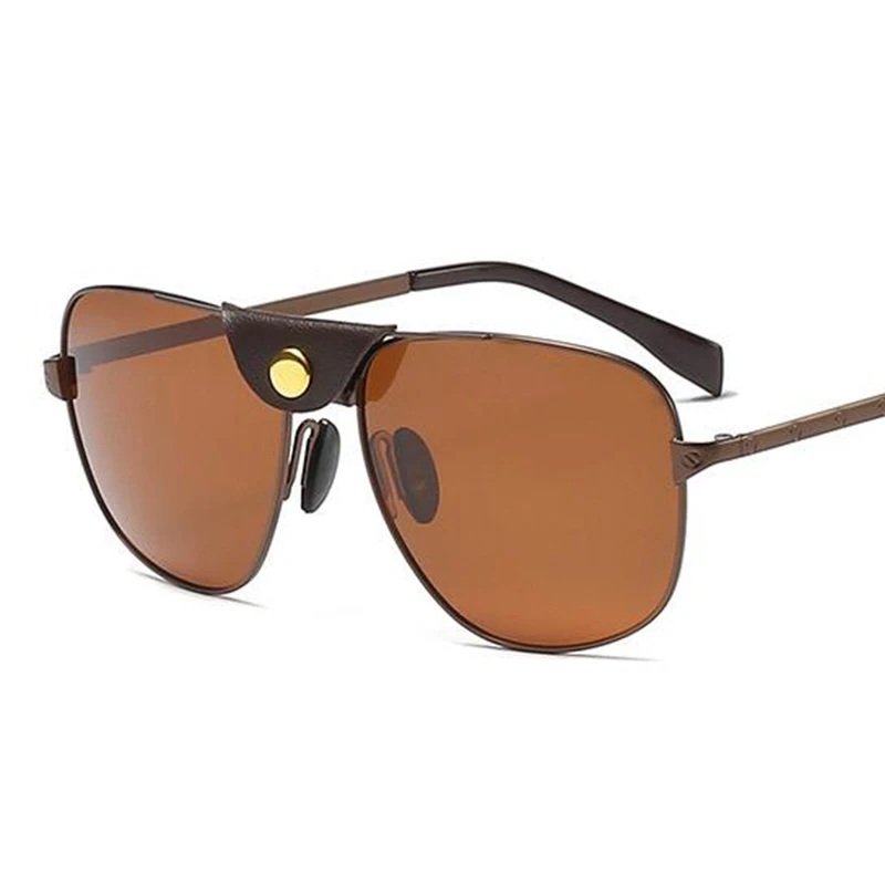 Высококачественные Мужские поляризационные солнцезащитные очки 2020 модные