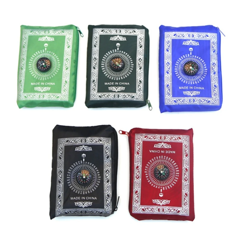 Мусульманский молитвенный коврик полиэстеровый портативный плетеный простой