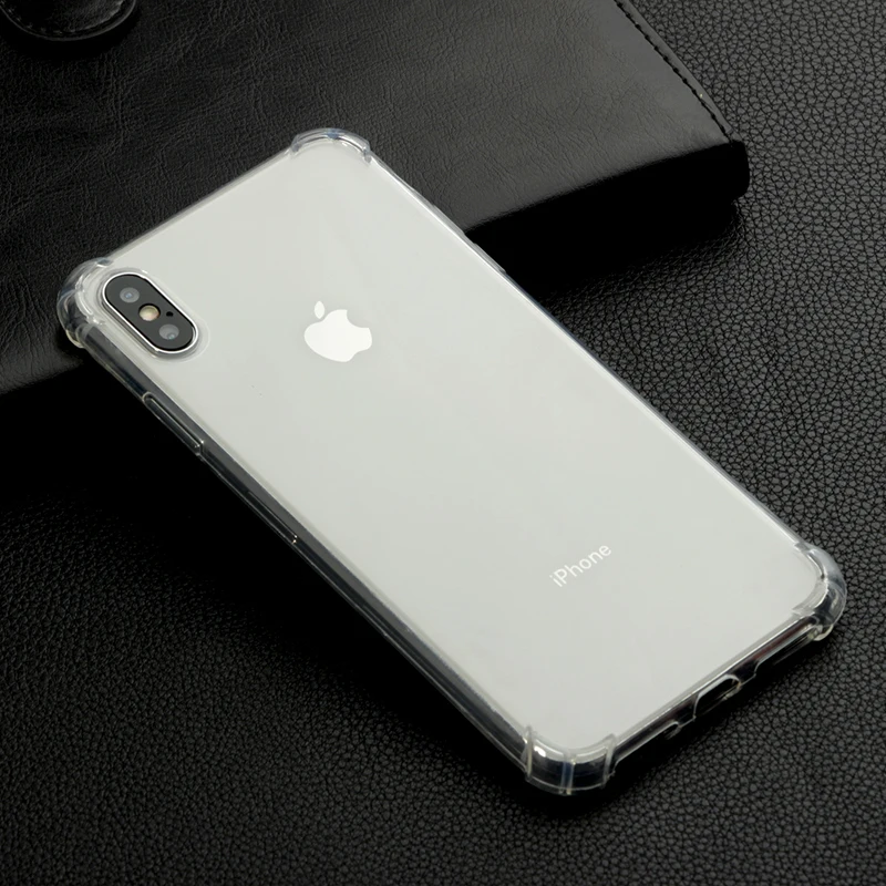 Ultrathin Anti-knock Soft TPU Silicone Clear Cases Phone Cover Coque Fundas for Apple iPhone 5 5S SE 6 6S 7 8 Plus X XS MAX XR |