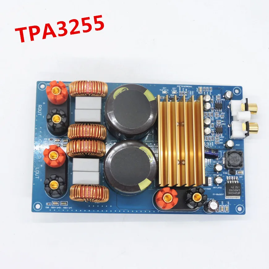 

DC50V TPA3255 300 Вт + 300 Вт Класс D аудио цифровой усилитель плата