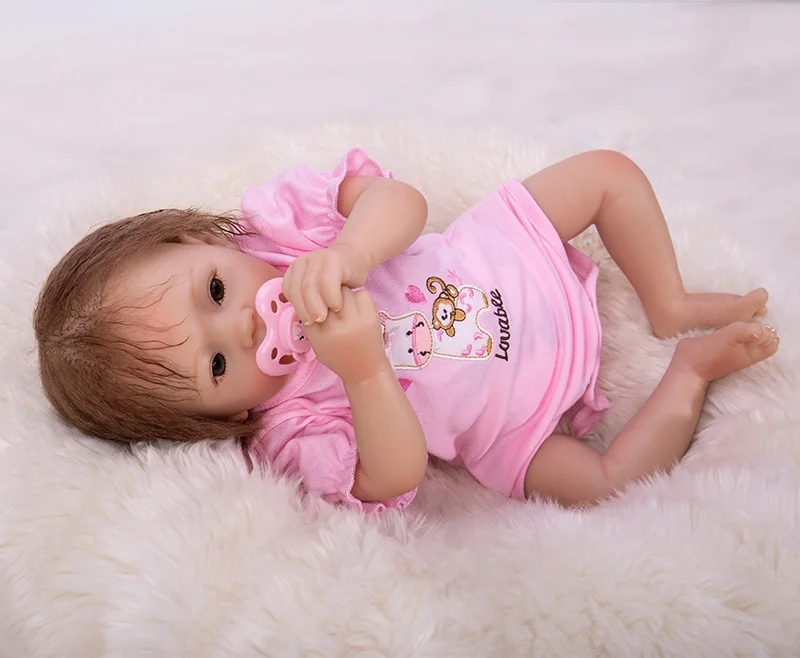 NPK Новорожденные куклы силиконовые очень милые мягкие Bebe Alive для девочек