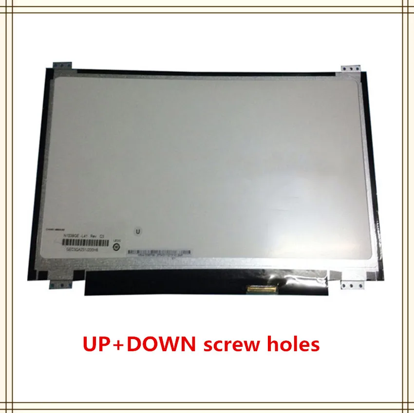 13,3 ''тонкий ЖК-матричный N133BGE-L41 Rev. C3 для ASUS S300C s300 Светодиодная панель ноутбука вверх+ вниз винтовые отверстия 1366*768 40pin