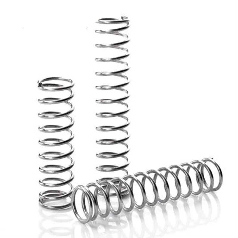 10pcs 0.7mm(WD) compressed springs Y type Wave Return spring stainless steel 12mm(OD) 10mm-50mm(L) | Springs