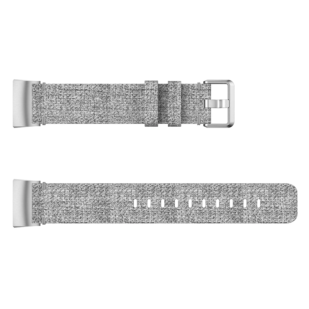 Цветной ремешок для Fitbit Charge 3 смарт браслет часов тканевый нейлон замена мужчин и