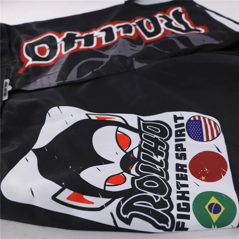 ROLLHO mma взрослые венозные змеи Мужские Женские Геометрические Боксерские Шорты Муай Тай ММА шорты Одежда для бокса шорты для боевых искусств Санда
