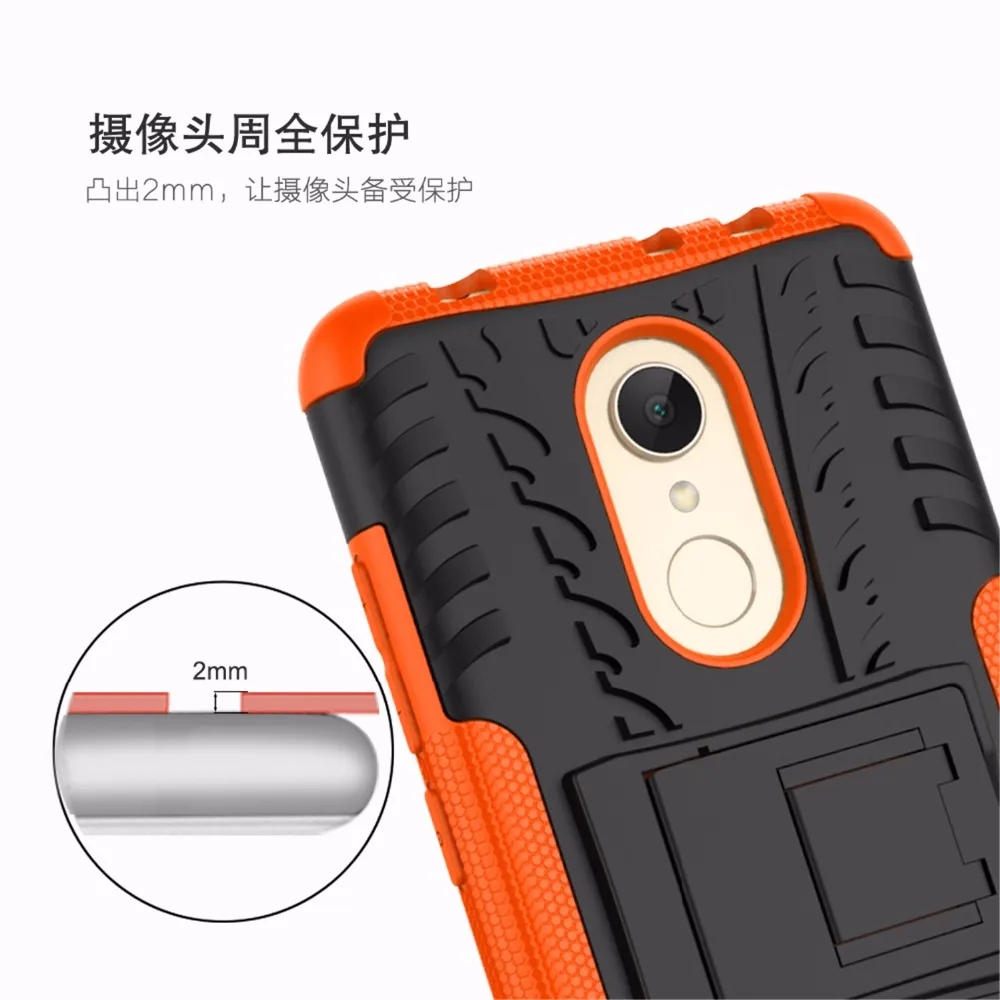 Чехол для Xiaomi Redmi 5 5,7 '', гибридный противоударный защитный чехол из ТПУ+ поликарбоната, чехол-подставка для телефона Xiaomi Redmi 5 plus 5,99'', чехол для телефона s