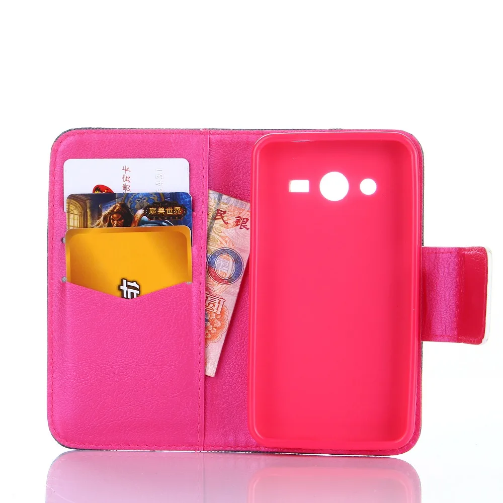 НОВОЕ! Капа Красочные Откидная Крышка Для Samsung Core 2 Core2 G355H G3559 Задняя Кожа Случай