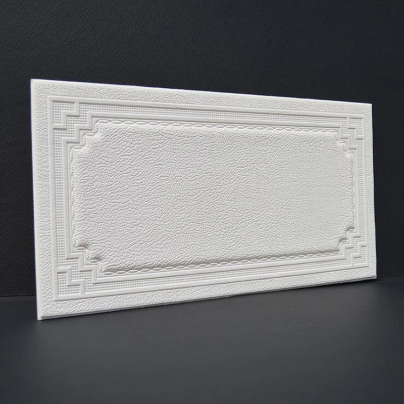 Новый 3D пенопластовый гибкий стикер из искусственной кожи с рисунком