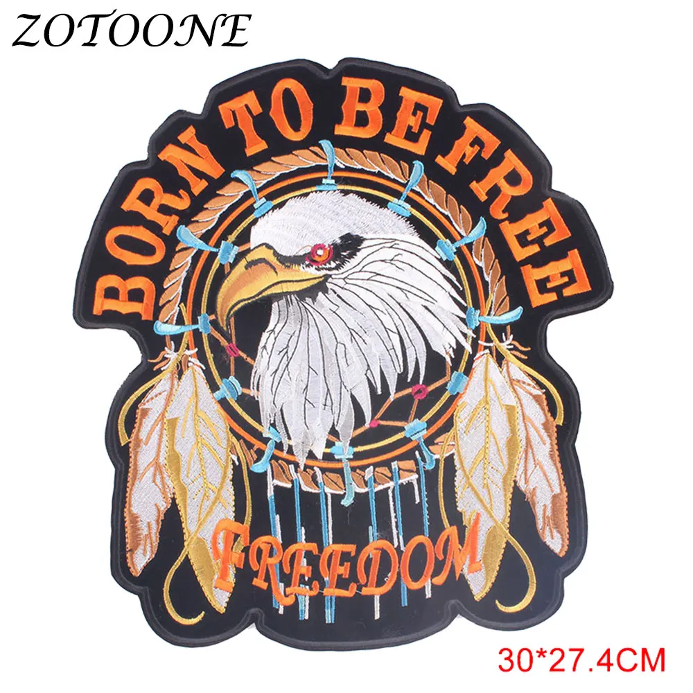 Тактические Военные байкерские нашивки ZOTOONE вышитые железные для одежды