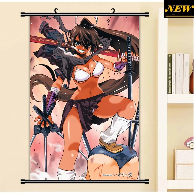 40X60 см Senran Kagura Homura бикини Сексуальная набивка Мультфильм Аниме Обои с картинками