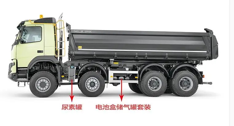 Карбачок для 1/14 RC dump грузовика демпинг dumper Slimy 6X4 6X6 8X8 гидравлический инженерный
