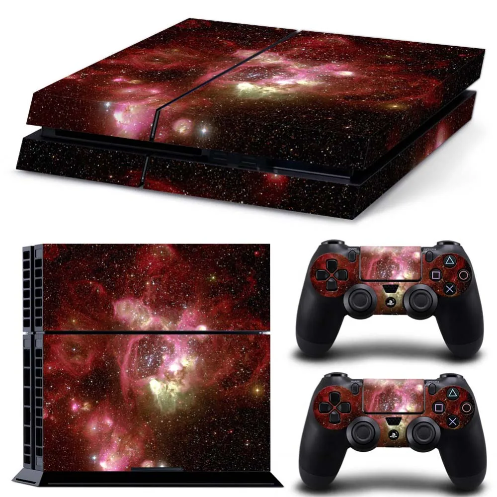 С рисунком Звездная Галактика виниловая переводная картинка Обложка для Sony PS4