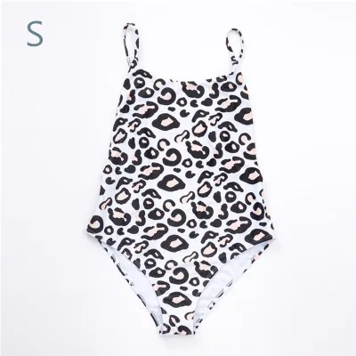 Купальный костюм для маленьких девочек; Maillot De Bain fille enfant; цельный леопардовый купальник из полиэстера; летний купальник для девочек; Bimba Playa Bebe - Цвет: 1