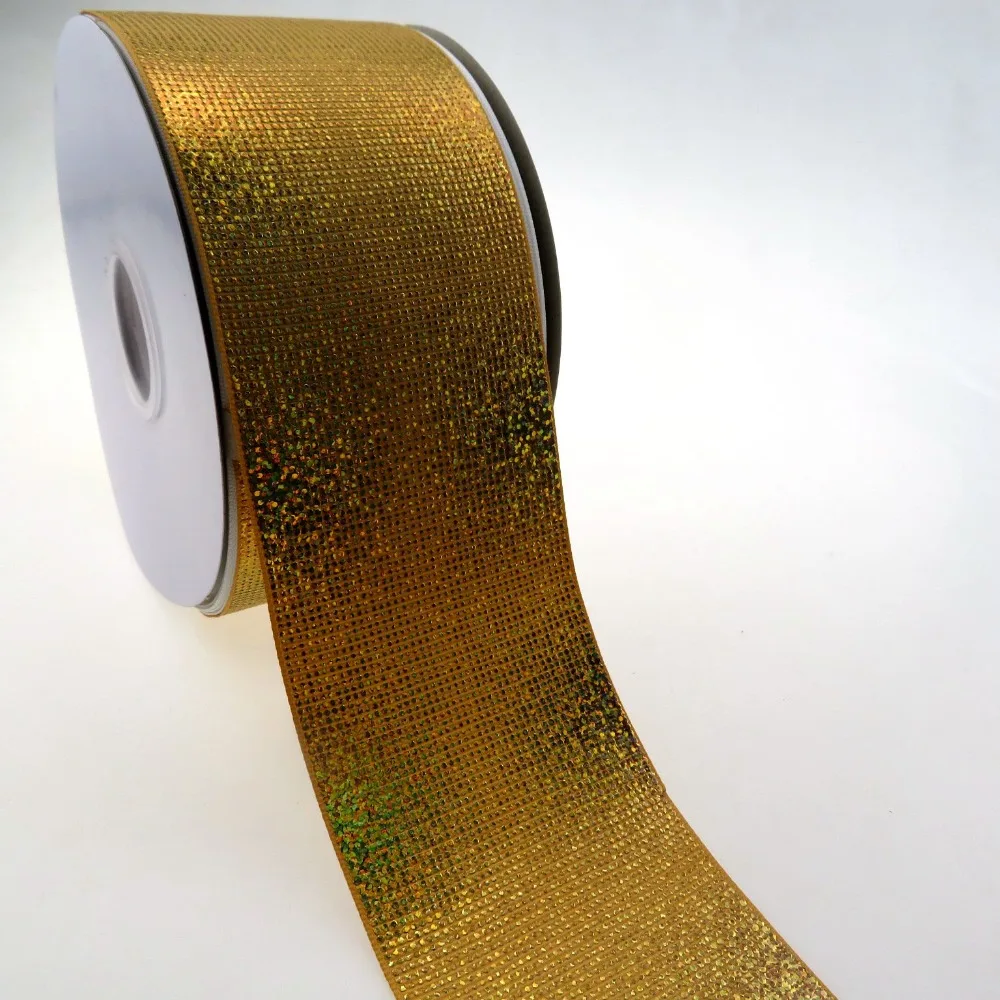 Бесплатная доставка лента Boca 75 мм фольга напечатанная с лентой grosgrain 100 ярдов в