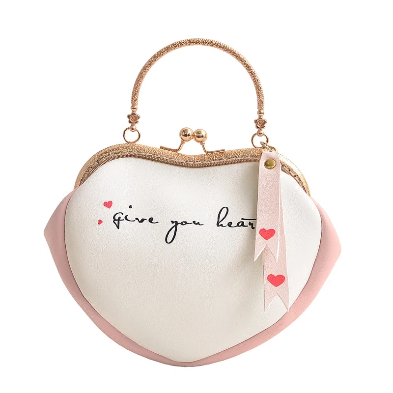 Лето 2017 г. женские Модные клатч Для женщин буквы сумка уникальный сердце Форма