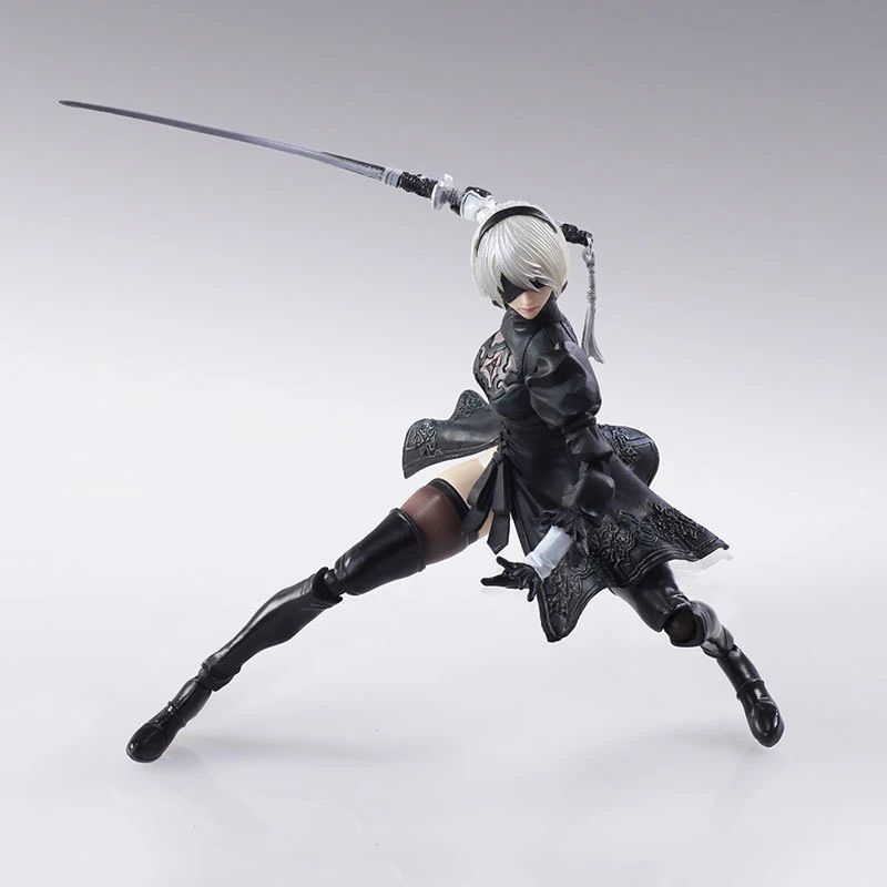 PS4 PC игра NieR:Automata Ferrite YoRHa No. 2 Тип B 2B мультфильм игрушка ПВХ фигурка Модель Кукла