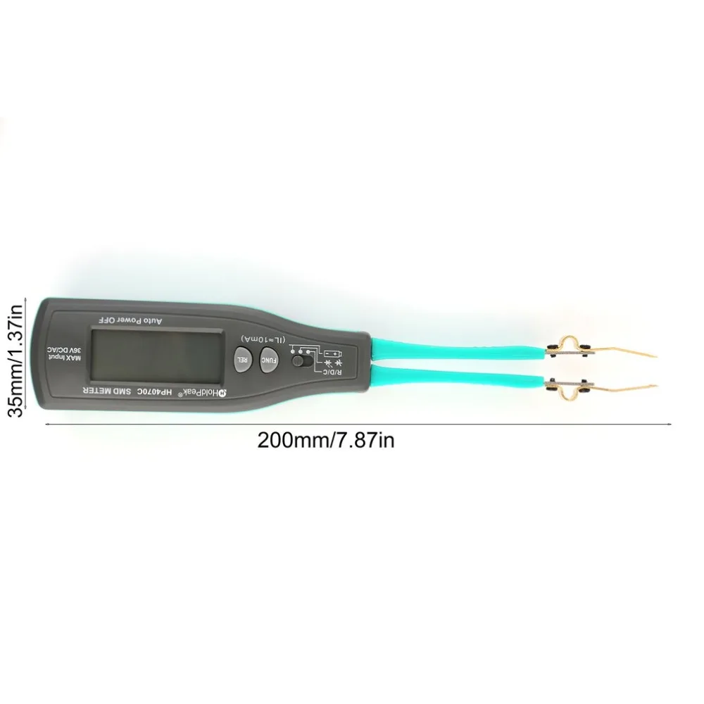 HoldpeakHP4070C Пинцет ручной электрический умный тестер компонентов поверхностного