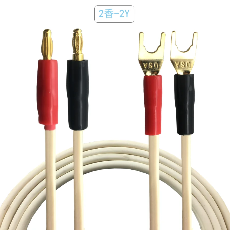 Медный кабель HIFI Pure для динамика усилителя мощности с банановым штекером и