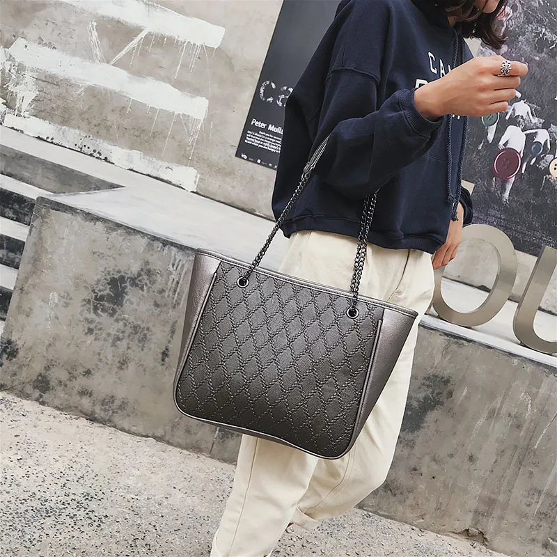 Роскошные сумки женские сумка большие кожаные crossbody цепи для женщин 2018 Sac