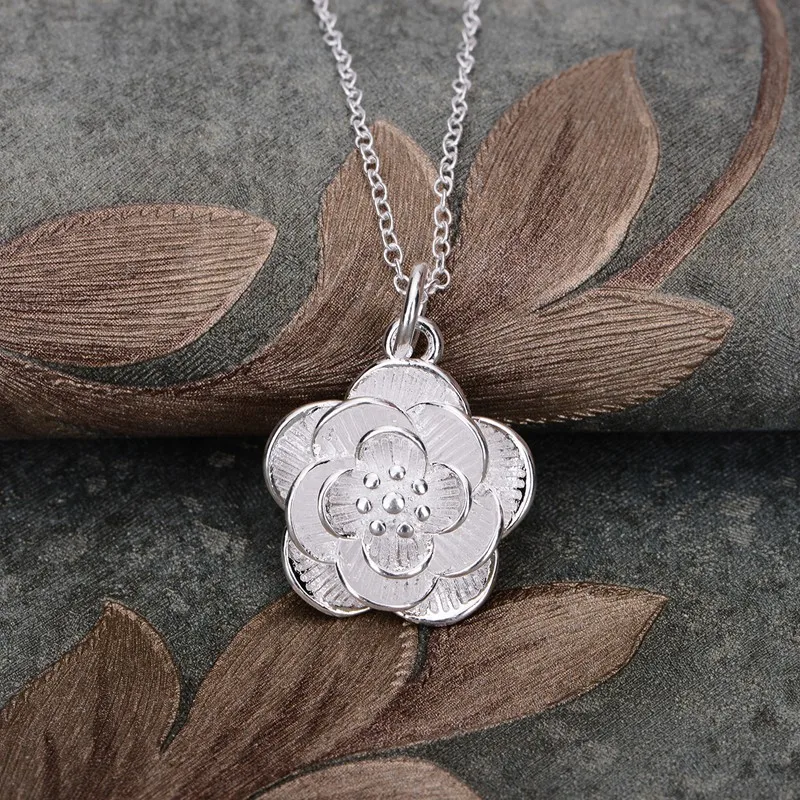 Посеребренное ожерелье 925 ювелирные изделия серебряные Pandant модные JLGLYMEW|jewelry display